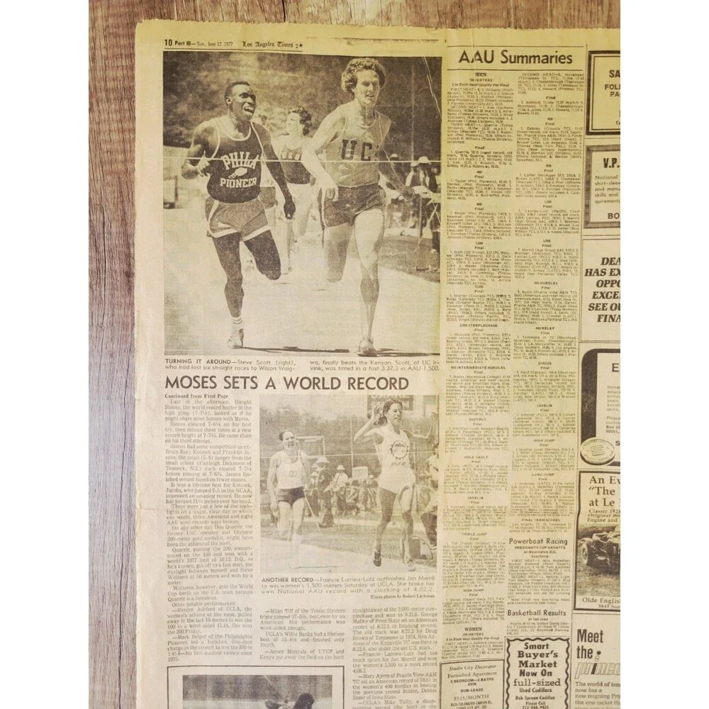 1977 Jun 12: LA Times Seattle Slew Triple Crown! Belmont Stakes Win Horse Racing